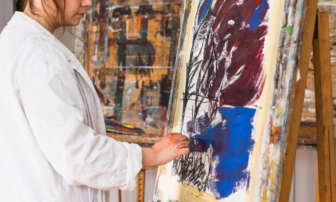 How to do painting on a panel?